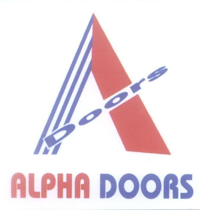 Mẫu nhãn hiệu A ALPHA DOORS