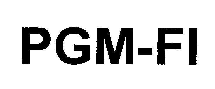 Mẫu nhãn hiệu PGM-FI