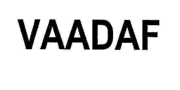 Mẫu nhãn hiệu VAADAF