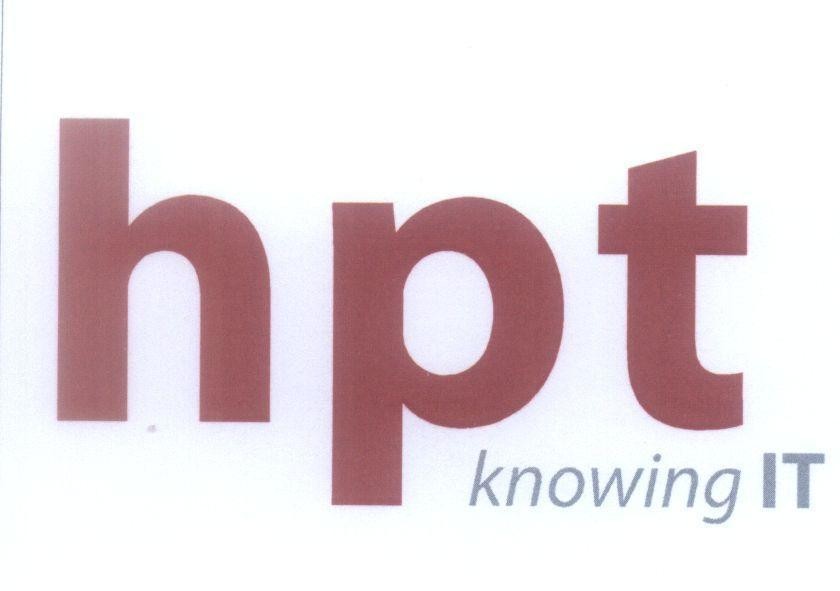 Mẫu nhãn hiệu hpt knowing IT