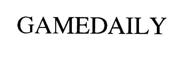 Mẫu nhãn hiệu GAMEDAILY