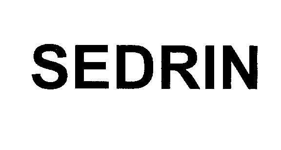 Mẫu nhãn hiệu SEDRIN