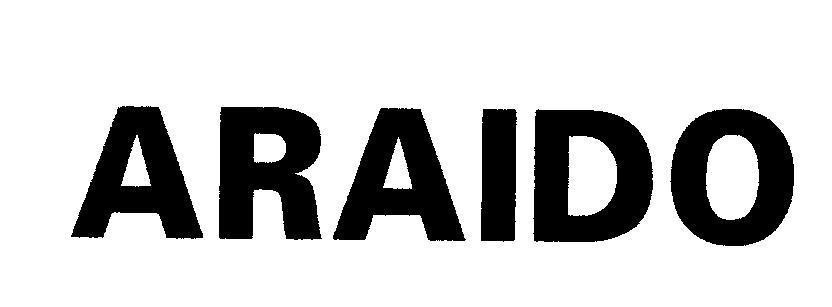 Mẫu nhãn hiệu ARAIDO