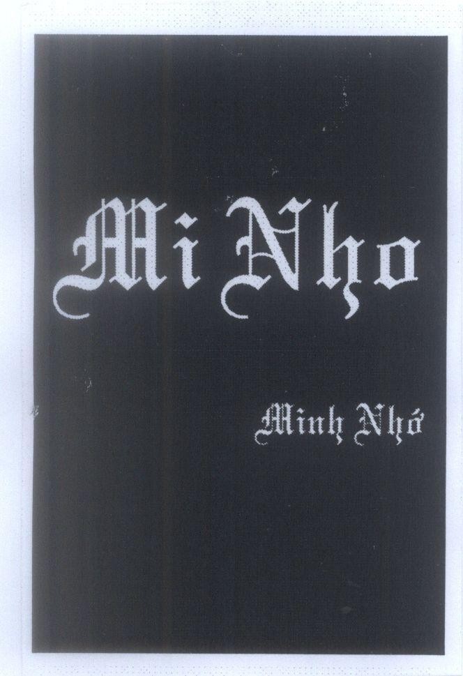 Mẫu nhãn hiệu Mi Nho Minh Nhớ
