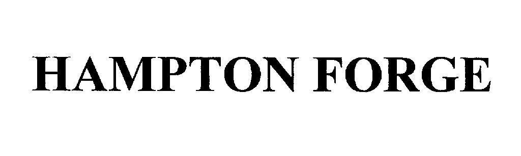 Mẫu nhãn hiệu HAMPTON FORGE