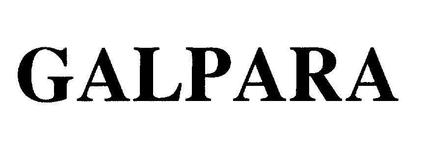 Mẫu nhãn hiệu GALPARA