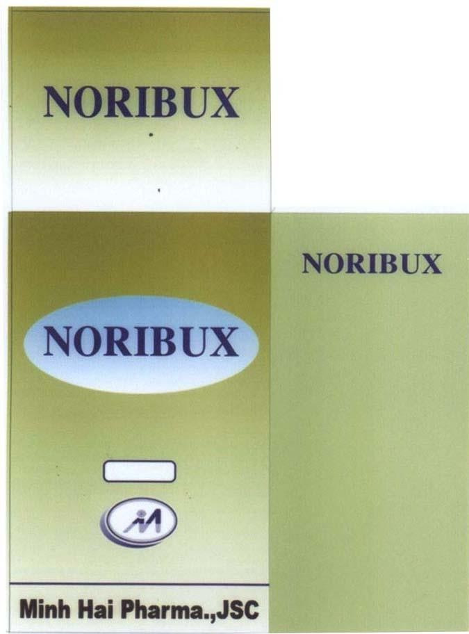 Mẫu nhãn hiệu M NORIBUX Minh Hai Pharma., JSC
