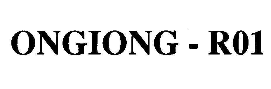 Mẫu nhãn hiệu ONGIONG - R01