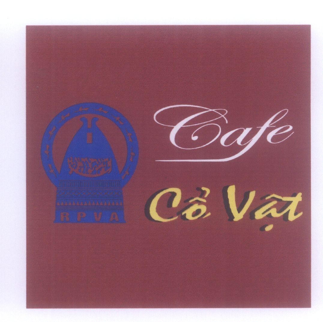 Mẫu nhãn hiệu RPVA Cafe Cổ Vật