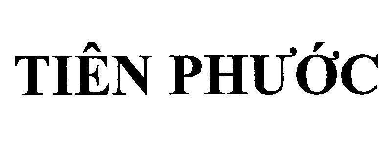 Mẫu nhãn hiệu Tiên Phước