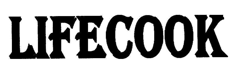 Mẫu nhãn hiệu LIFECOOK