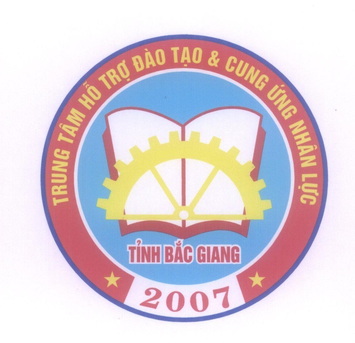 Mẫu nhãn hiệu Tỉnh Bắc Giang 2007 Trung Tâm Hỗ Trợ Đào Tạo & Cung ứng Nhân Lực