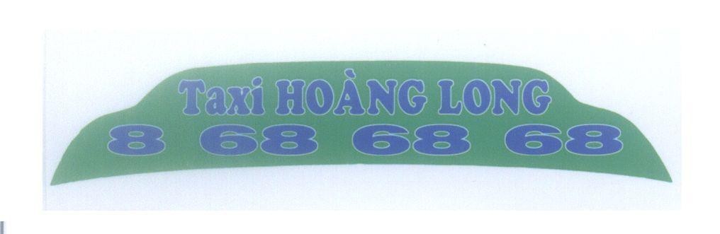 Mẫu nhãn hiệu TAXI Hoàng Long 8 68 68 68