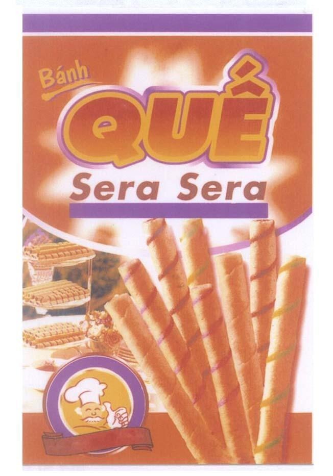 Mẫu nhãn hiệu Bánh quế Sera Sera