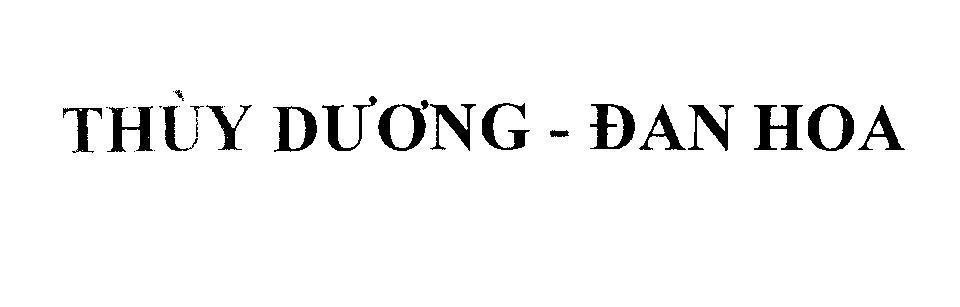Mẫu nhãn hiệu Thuỳ Dương - Đan Hoa