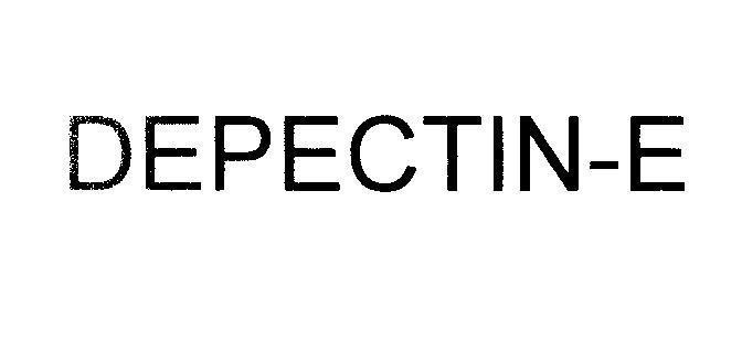 Mẫu nhãn hiệu DEPECTIN-E