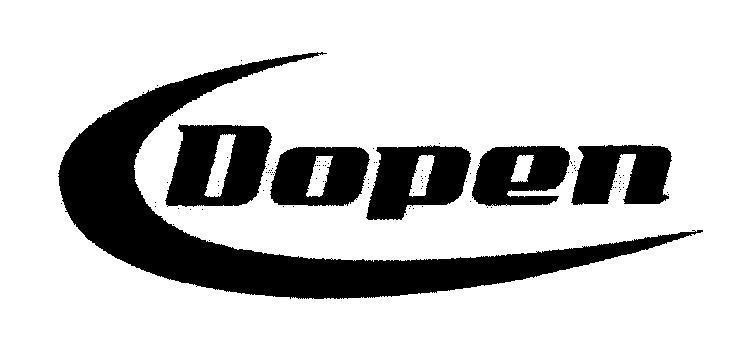 Mẫu nhãn hiệu Dopen
