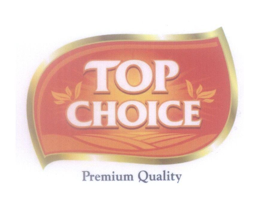 Mẫu nhãn hiệu TOP CHOICE Premium Quality