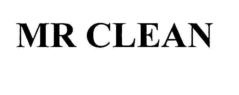 Mẫu nhãn hiệu MR CLEAN