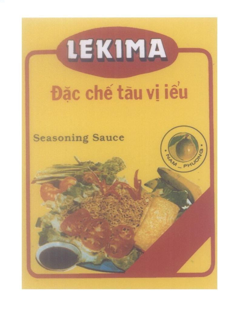 Mẫu nhãn hiệu LEKIMA Đặc chế tàu vị iểu Seasoning Sauce NAM_PHƯƠNG