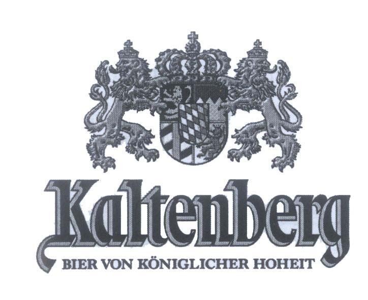 Mẫu nhãn hiệu Kaltenberg BIER VON KONIGLICHER HOHEIT