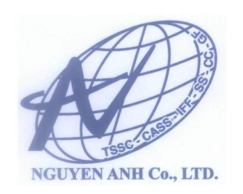 Mẫu nhãn hiệu N A TSSC - CASS - IFF - SS - CC - GF NGUYEN ANH Co., LTD.