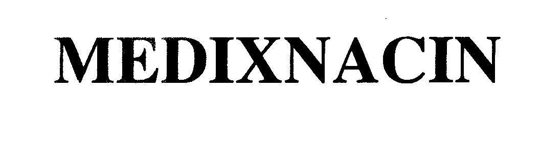 Mẫu nhãn hiệu MEDIXNACIN