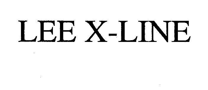 Mẫu nhãn hiệu LEE X-LINE