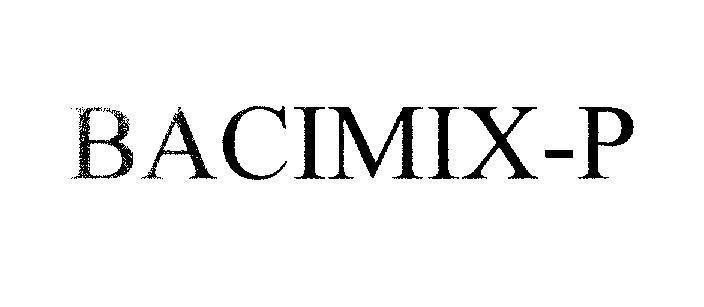 Mẫu nhãn hiệu BACIMIX-P