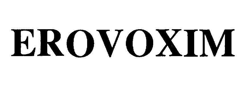 Mẫu nhãn hiệu EROVOXIM