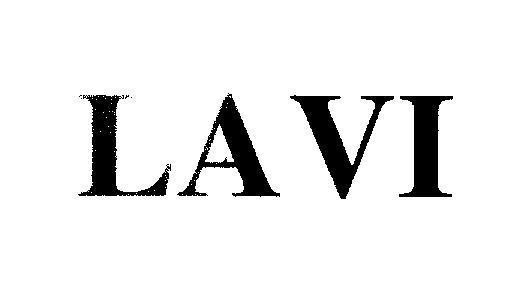Mẫu nhãn hiệu LAVI
