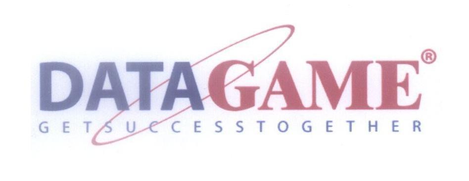 Mẫu nhãn hiệu DATAGAME GET SUCCESS TOGETHER