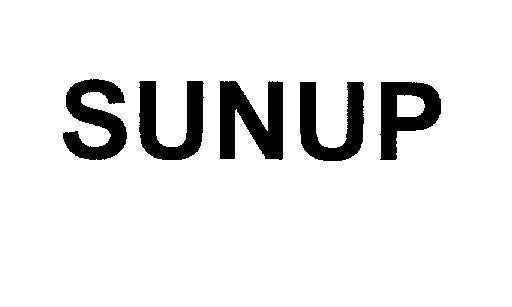 Mẫu nhãn hiệu SUNUP