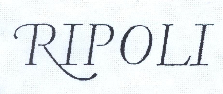 Mẫu nhãn hiệu RIPOLI