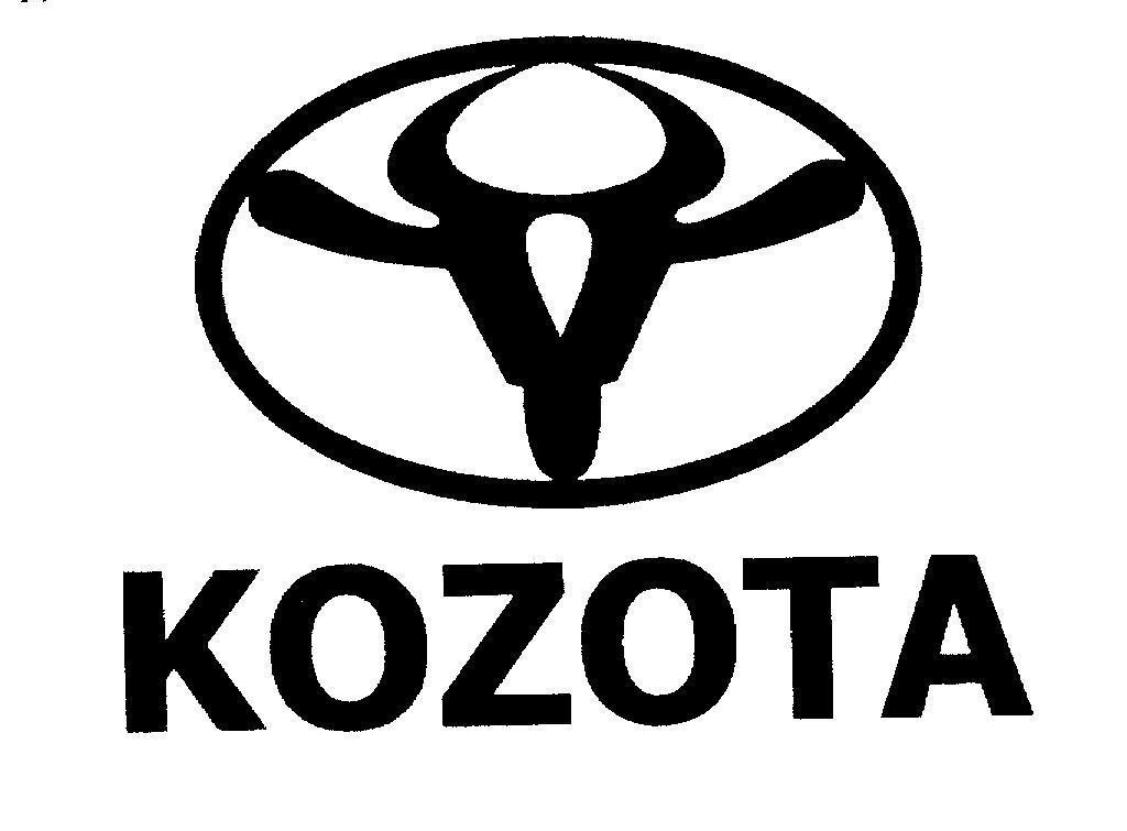 Mẫu nhãn hiệu KOZOTA