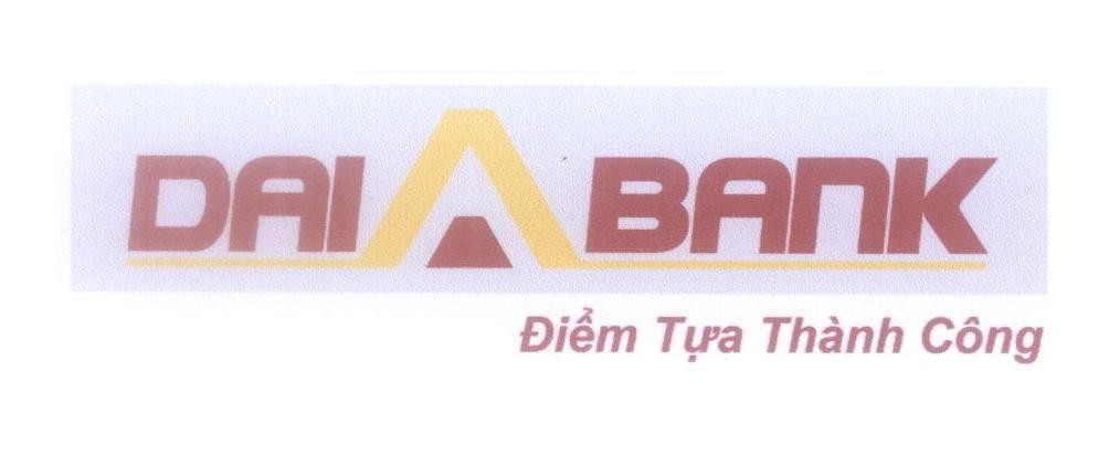 Mẫu nhãn hiệu DAI BANK Điểm Tựa Thành Công