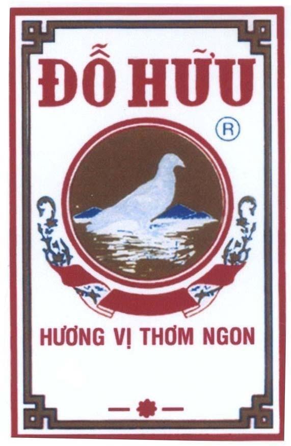 Mẫu nhãn hiệu Đỗ Hữu Hương Vị Thơm Ngon