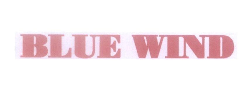 Mẫu nhãn hiệu BLUE WIND