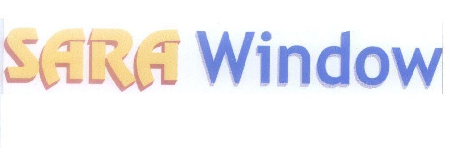 Mẫu nhãn hiệu SARA Window