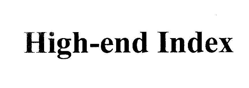 Mẫu nhãn hiệu High-end Index