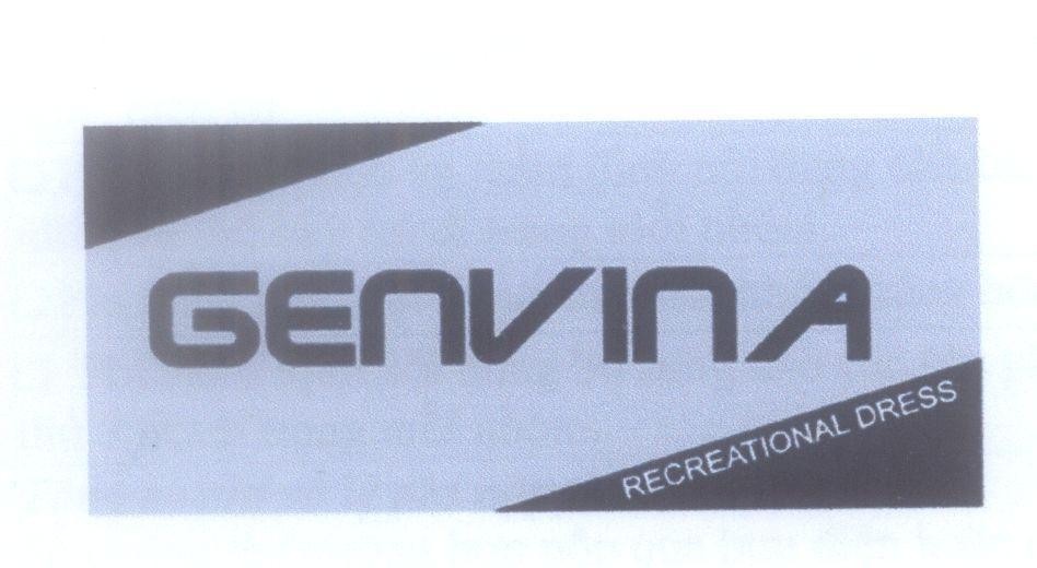 Mẫu nhãn hiệu GENVINA RECREATIONAL DRESS