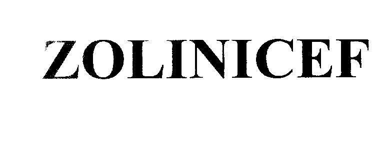 Mẫu nhãn hiệu ZOLINICEF