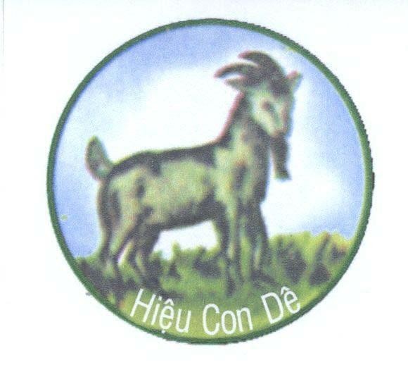 Mẫu nhãn hiệu Hiệu Con Dê