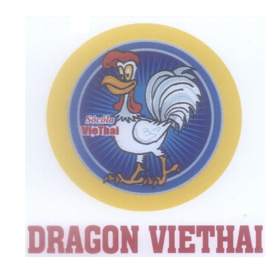Mẫu nhãn hiệu DRAGON VIETHAI Sôcôla VieThai