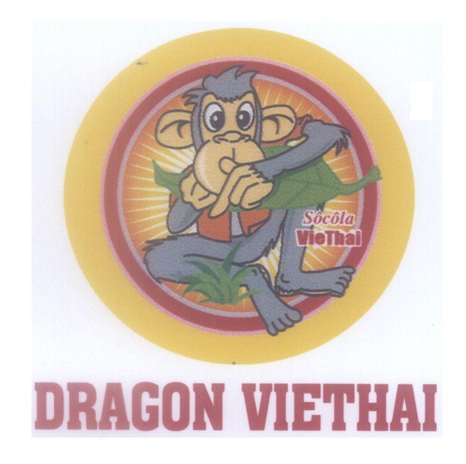 Mẫu nhãn hiệu DRAGON VIETHAI Sôcôla VieThai