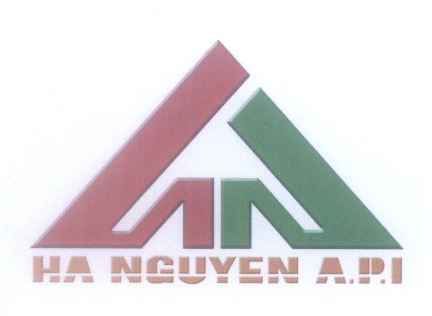 Mẫu nhãn hiệu H N HA NGUYEN A.P.I