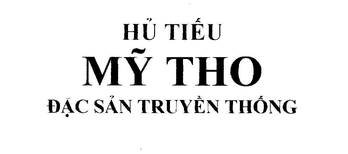 Mẫu nhãn hiệu Hủ Tiếu Mỹ Tho Đặc Sản Truyền Thống