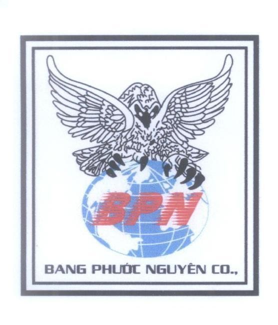 Mẫu nhãn hiệu BPN Bang Phước Nguyên Co.