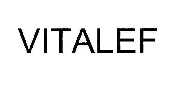 Mẫu nhãn hiệu VITALEF