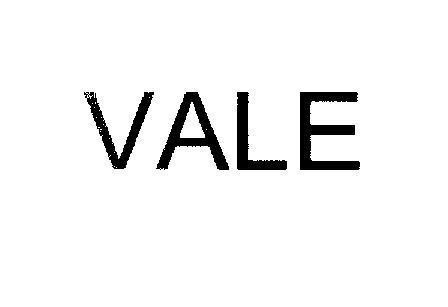 Mẫu nhãn hiệu VALE